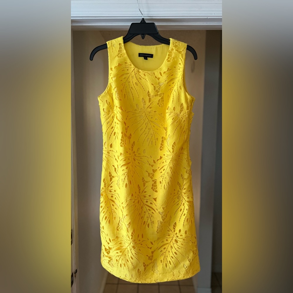 Banana Republic Yellow Dress